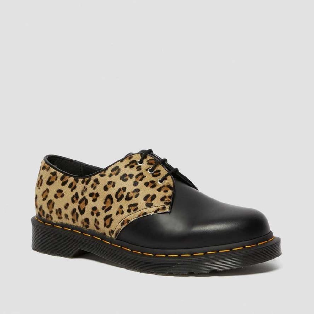 1461 Dr. Martens LEOPARD oxfords.